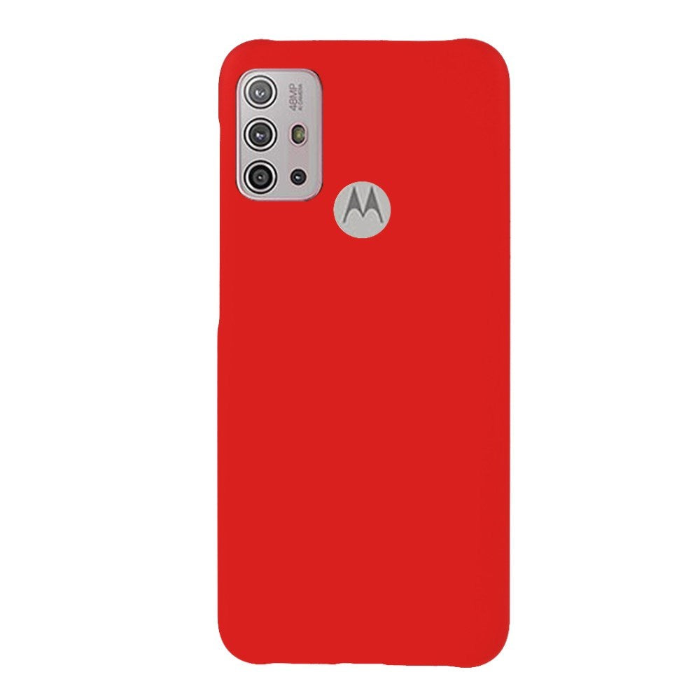 EIDERWOOD Motorola Moto G10 / G20 / G30 Hard Plastic Case - Matte Surface - Red
