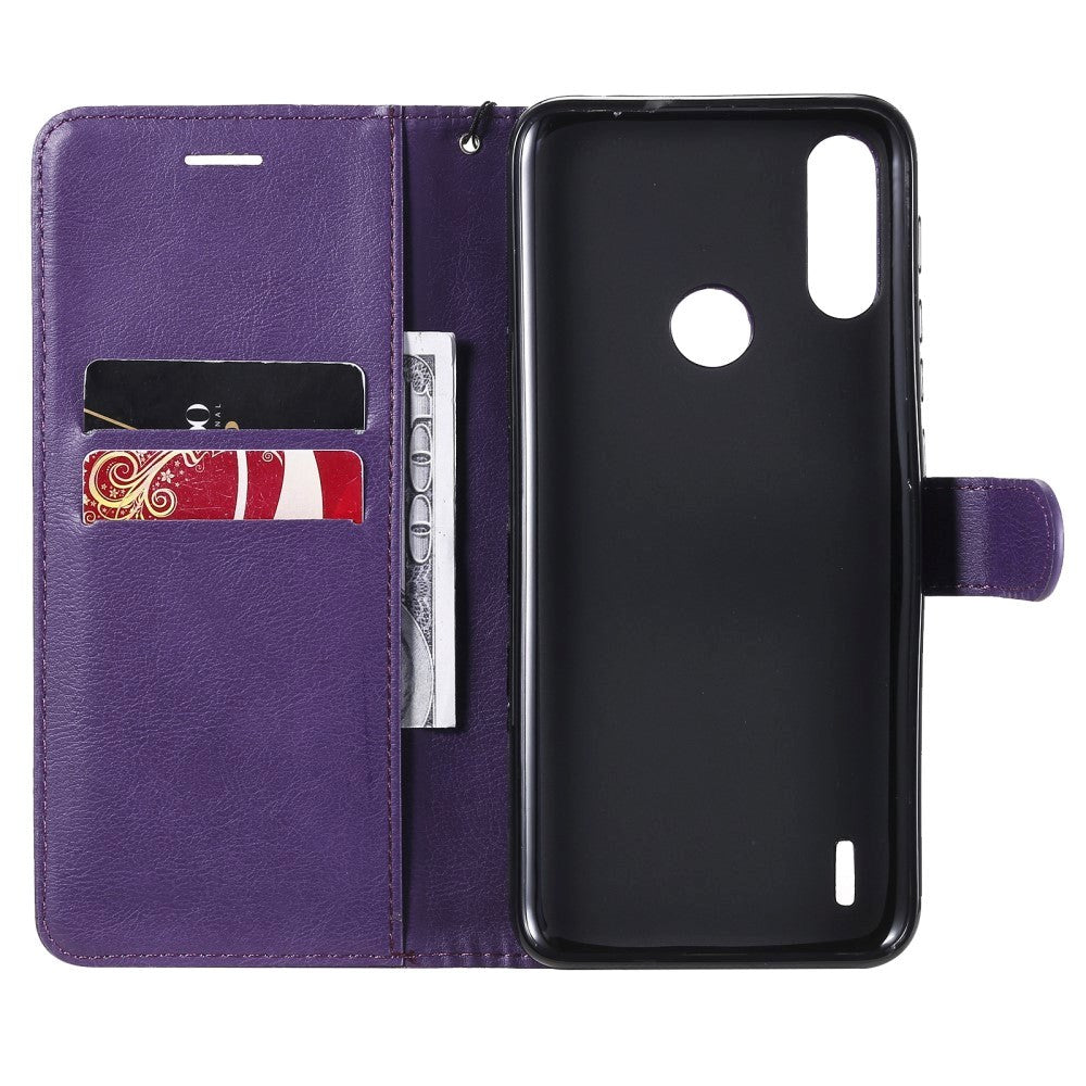 Motorola Moto E7 Power / E7i Power Wallet Case - Purple