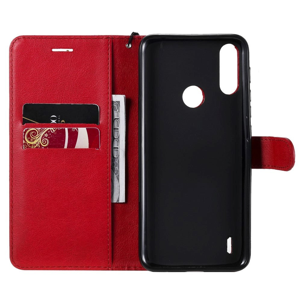 Motorola Moto E7 Power / E7i Power Wallet Case - Red