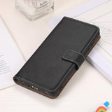 Motorola Moto G10 / G20 / G30 Litchi Leather Wallet Case - Black