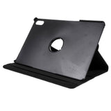 Lenovo Tab P12 Pro Leather Case w. 360 Degree Stand Function - Black