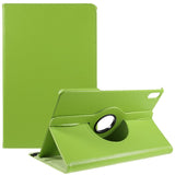 Lenovo Tab P12 Pro Leather Case w. 360 Degree Stand Function - Green