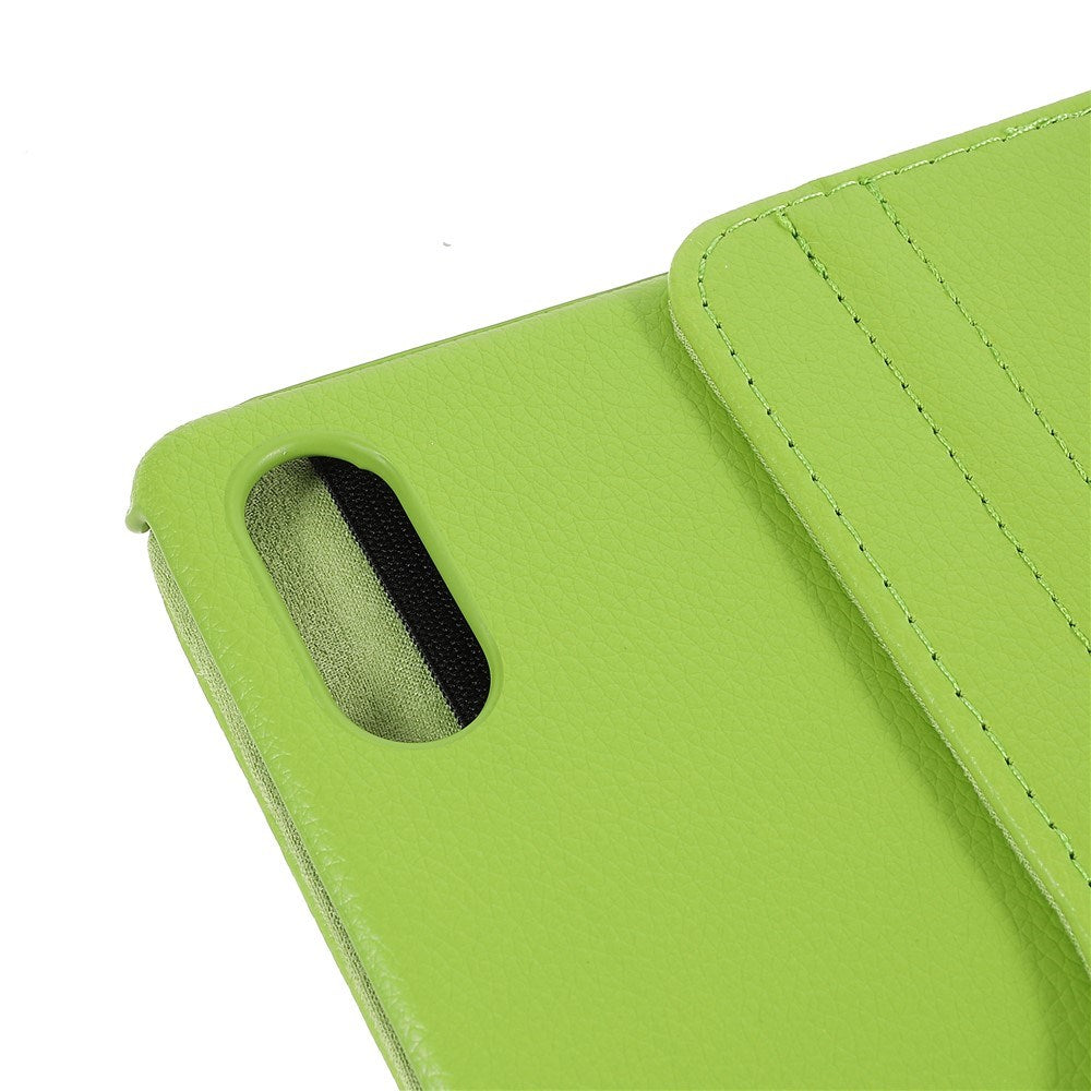 Lenovo Tab P12 Pro Leather Case w. 360 Degree Stand Function - Green