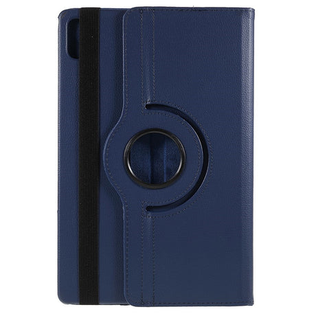 Lenovo Tab P12 Pro Leather Case w. 360 Degree Stand Function - Blue
