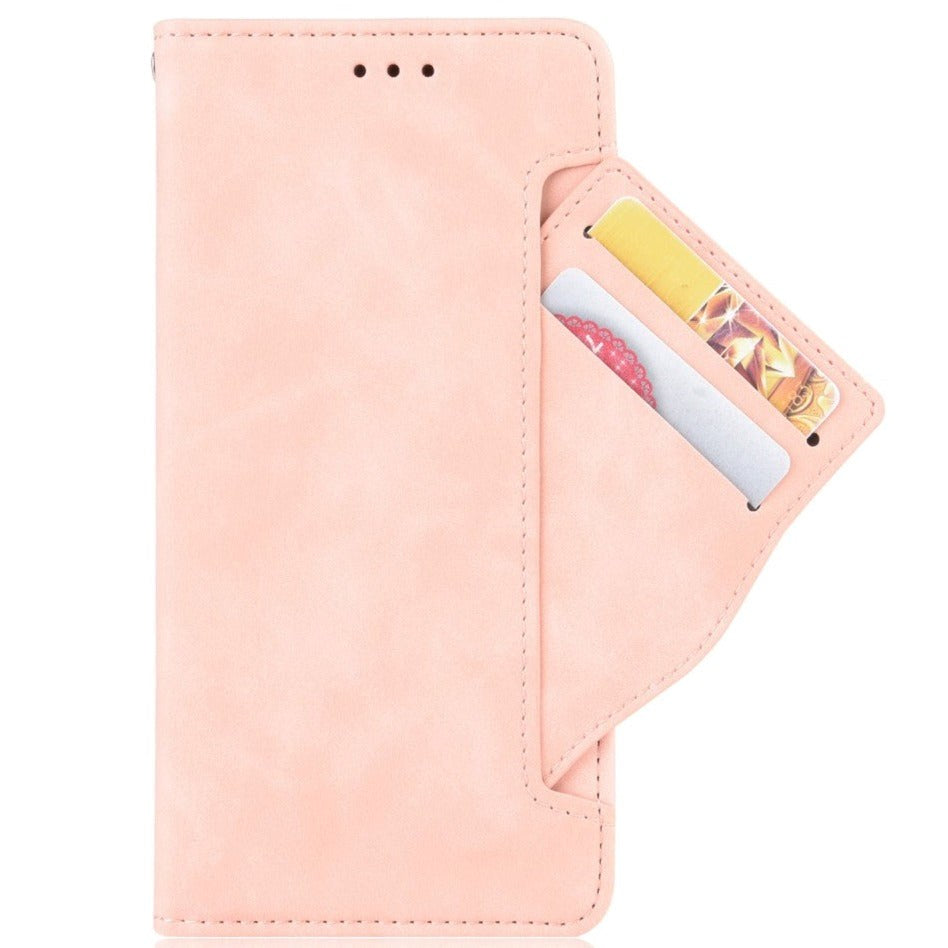 Motorola Moto G Stylus (2022) Soft leather Wallet Case - Pink