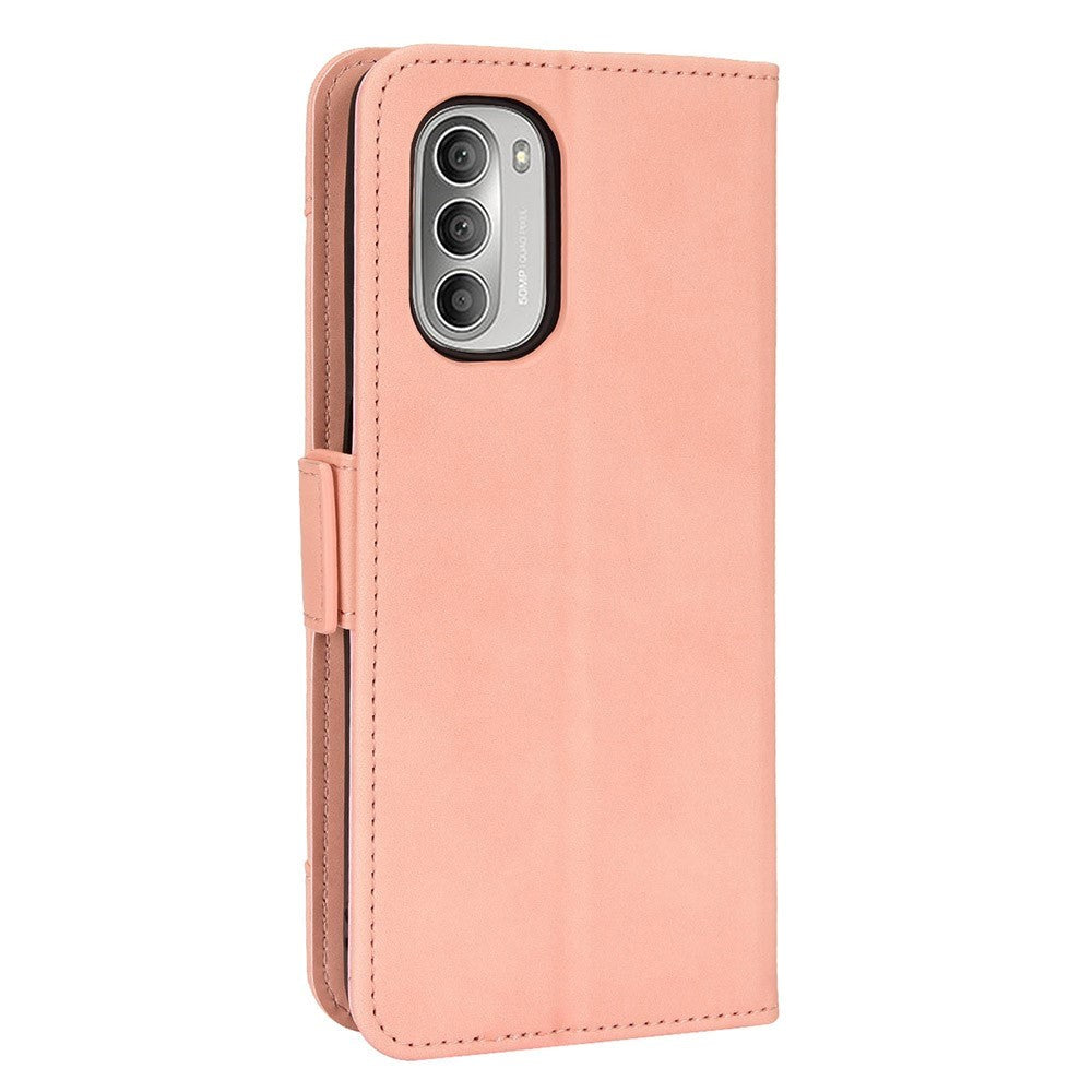 Motorola Moto G Stylus (2022) Soft leather Wallet Case - Pink