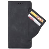 Motorola Moto G Stylus (2022) Soft leather Wallet Case - Black