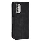 Motorola Moto G Stylus (2022) Soft leather Wallet Case - Black