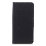 Xiaomi Redmi 9T Leather Wallet Case - Black