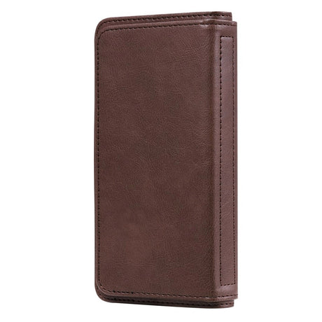 Xiaomi Poco M3 Flip Leather Case w. Extra Card Holder - Brown