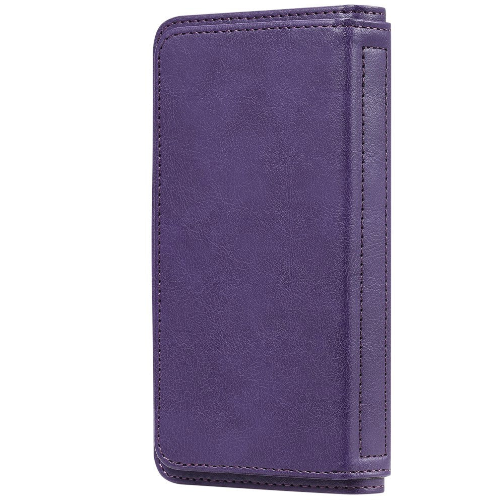 Xiaomi Poco M3 Flip Leather Case w. Extra Card Holder - Purple