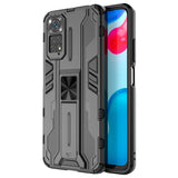 Xiaomi Redmi Note 11 / 11S Hybrid Tough Case with Kickstand - Black