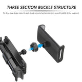 Backseat Car Mount For The Car's Headrest - Max Phone: 195mm x 100mm - Black