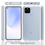 EIDERWOOD Google Pixel 4a (5G) Hybrid Plastic Case - Transparent