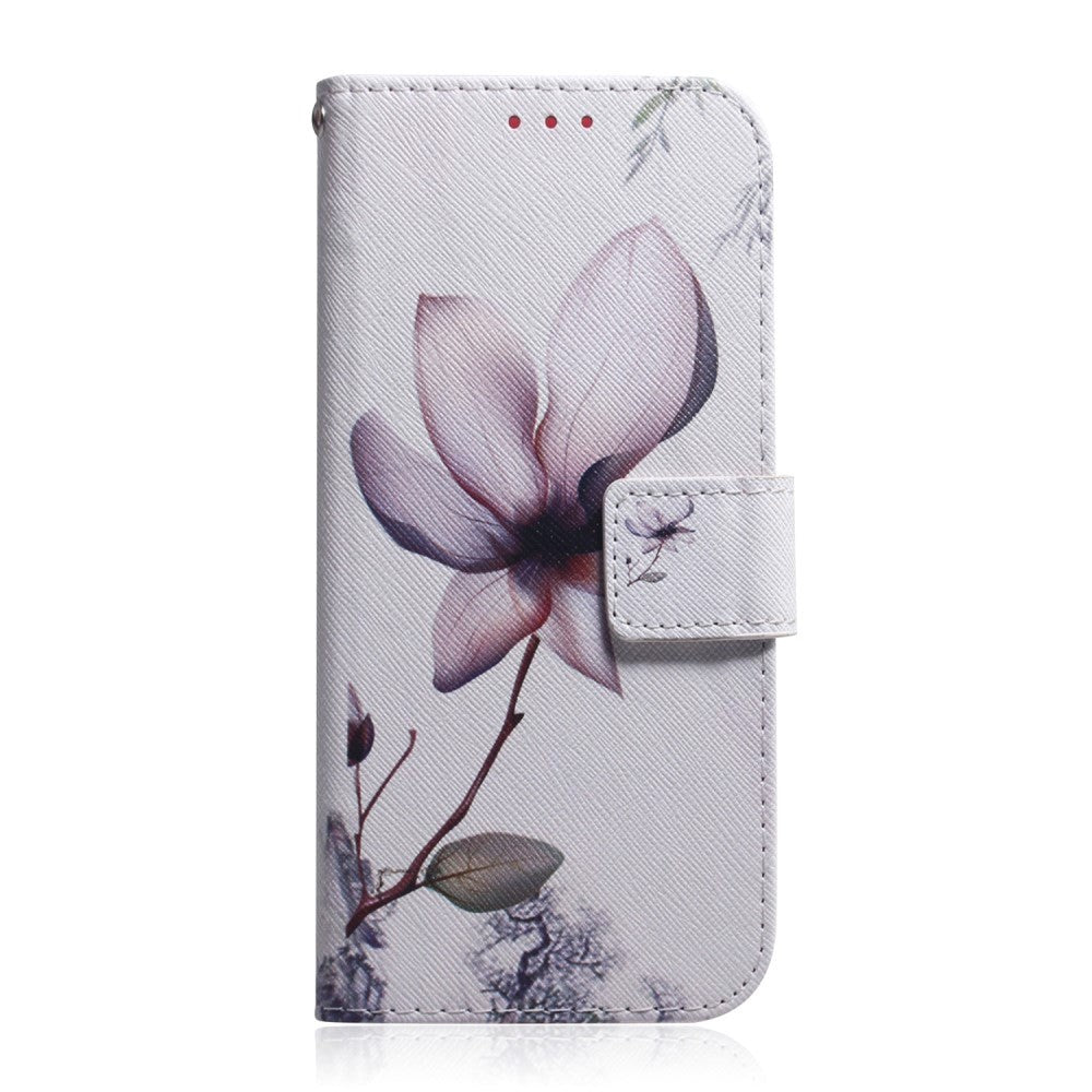 Google Pixel 6 Pro Leather Wallet Case w. Print - Flower