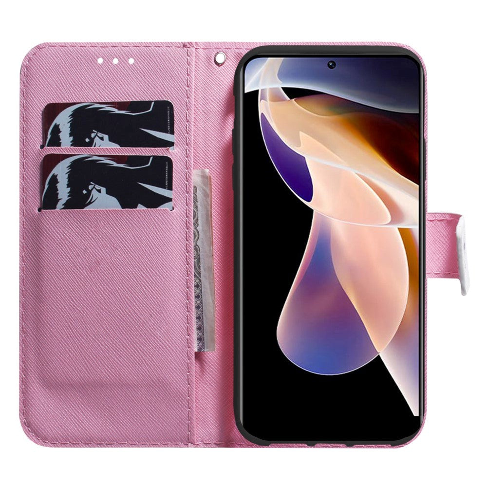 Google Pixel 6 Pro Leather Wallet Case w. Print - Flower