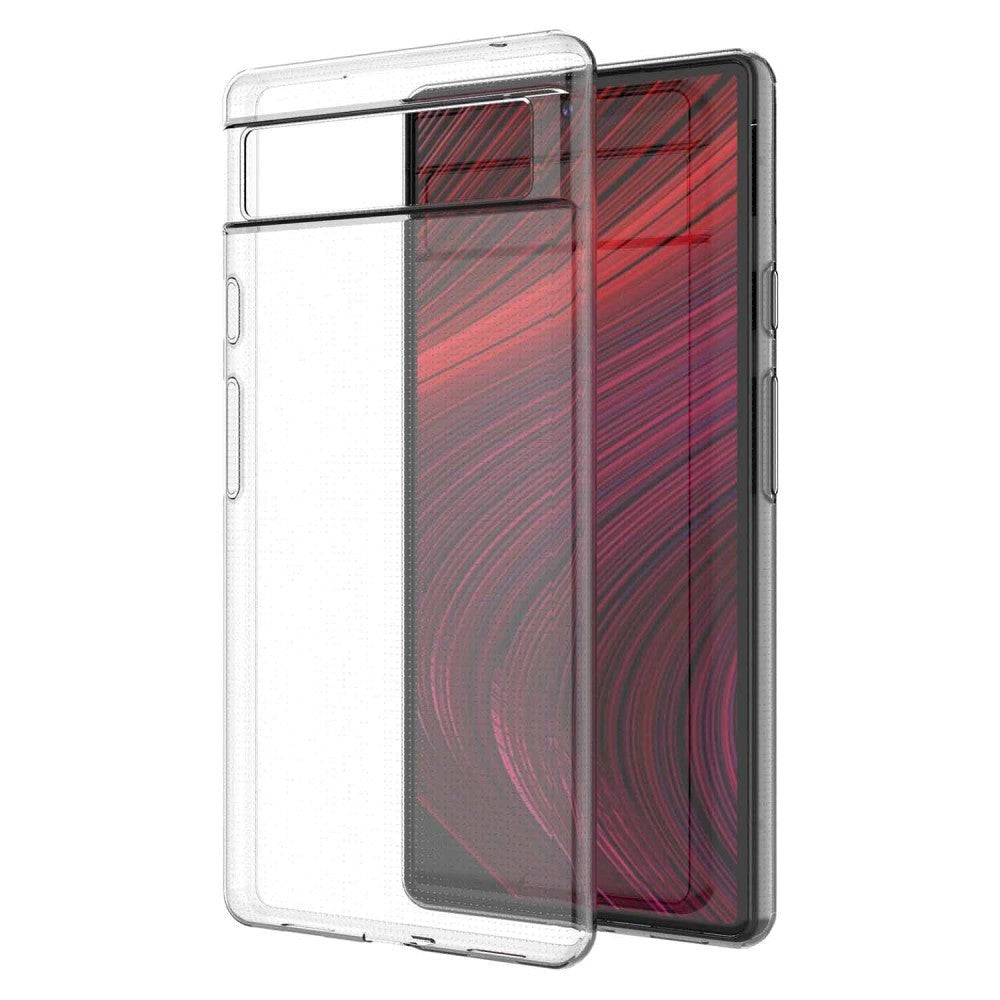 Google Pixel 6a Flexible Plastic Case - Transparent