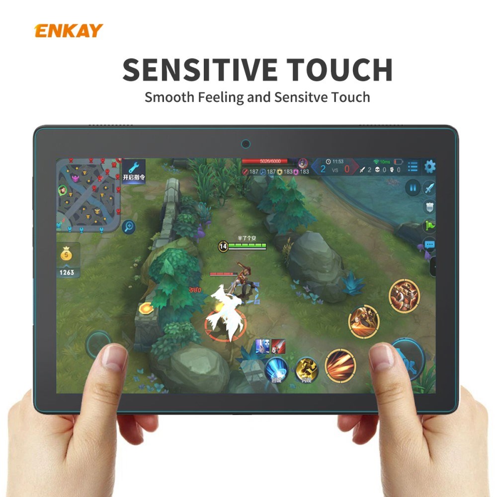 ENKAY Lenovo Tab M10 (3rd Gen.) 10.1" Tempered Glass Screen Protector - Transparent