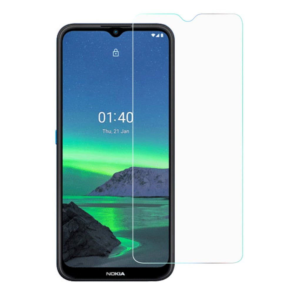 Nokia 1.4 Case Friendly Arc-Edge Screen Protector - Tempered Glass - Transparent