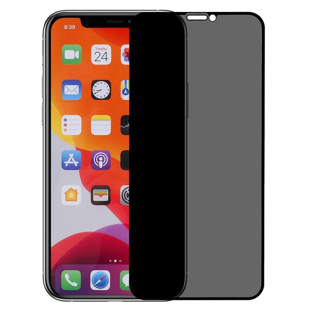 iPhone 11 Pro / XS / X Tempered Glass Screen Protector with Privacy Function - Transparent