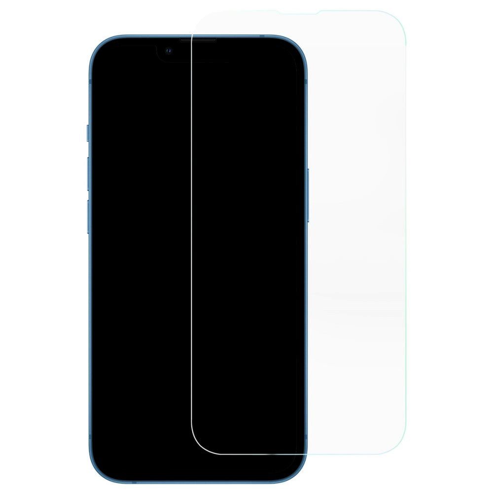 iPhone 14 RURIHAI Arc-Edge Screen Protector - Case-Friendly - Transparent