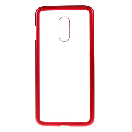 OnePlus 7 Magnetic Case w. Back Glass - Red