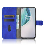 EIDERWOOD OnePlus Nord N10 Faux Leather Flip Case with Cardholder & Stand Function - Blue