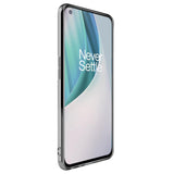 EIDERWOOD OnePlus Nord N10 Flexible Plastic Back Case - Transparent