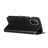 EIDERWOOD OnePlus 8T Faux Leather Case with Strap & Card Holder - Black