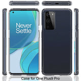 OnePlus 9 Pro Hybrid Plastic Case - Transparent