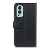 OnePlus North 2 (5G) Single Leather Wallet Case - Black