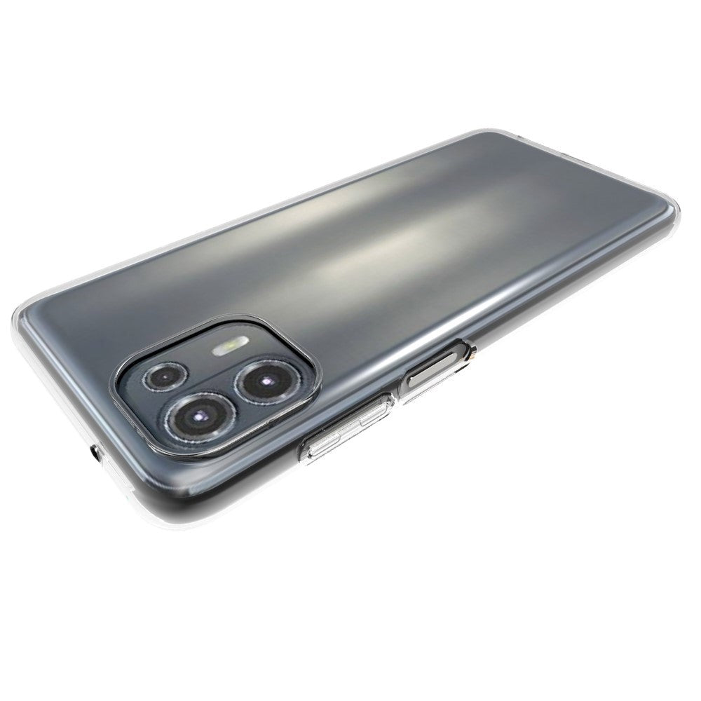 Motorola Edge 20 Lite Flexible Plastic Case - Transparent