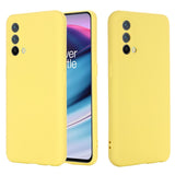 EIDERWOOD OnePlus Nord CE (5G) Liquid Silicone Case w. Strap - Yellow