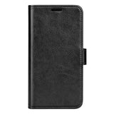 EIDERWOOD OnePlus Nord CE 2 (5G) Faux Leather Flip Case with Cardholder & Stand Function - Black