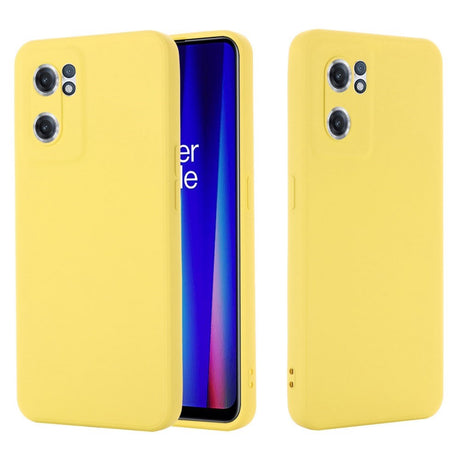 EIDERWOOD OnePlus Nord CE 2 (5G) Liquid Silicone Case w. Strap - Yellow