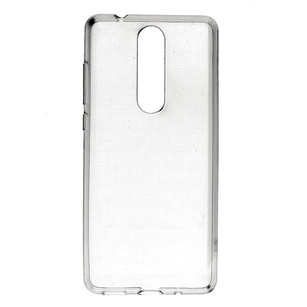 Nokia 5.1 Flexible Plastic Case Transparent