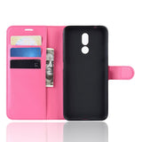 Nokia 3.2 Soft Pouch - Leather Wallet Case - Pink