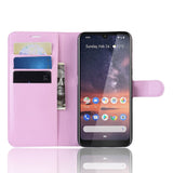 Nokia 3.2 Soft Pouch - Leather Wallet Case Pink