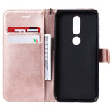 Nokia 4.2 Wallet Leather Case Rose Gold