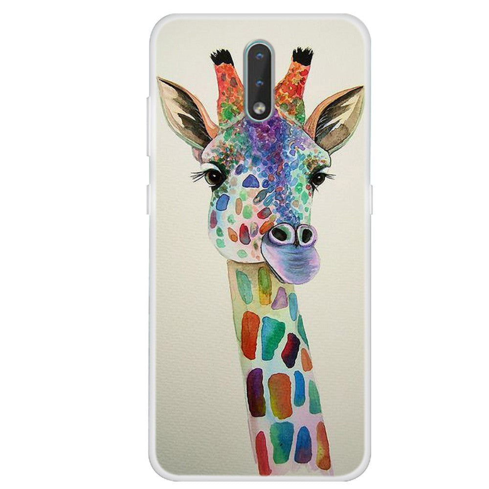 Nokia 2.3 Flexible Plastic Case - Giraffe