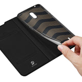 DUX DUCIS Skin Pro Series Nokia 1.3 Wallet Case - Black