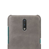 Nokia 2.3 Leather Case Plastic - Grey