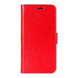 Nokia 5.3 Shiny Leather Wallet Case Red