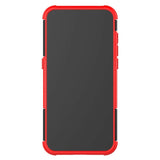 Nokia 1.3 Cool Tyre Tough Case w. Stand - Black / Red