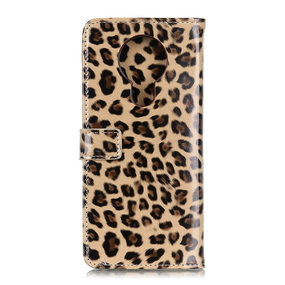 Nokia 3.4 Leather Wallet Case - Leopard