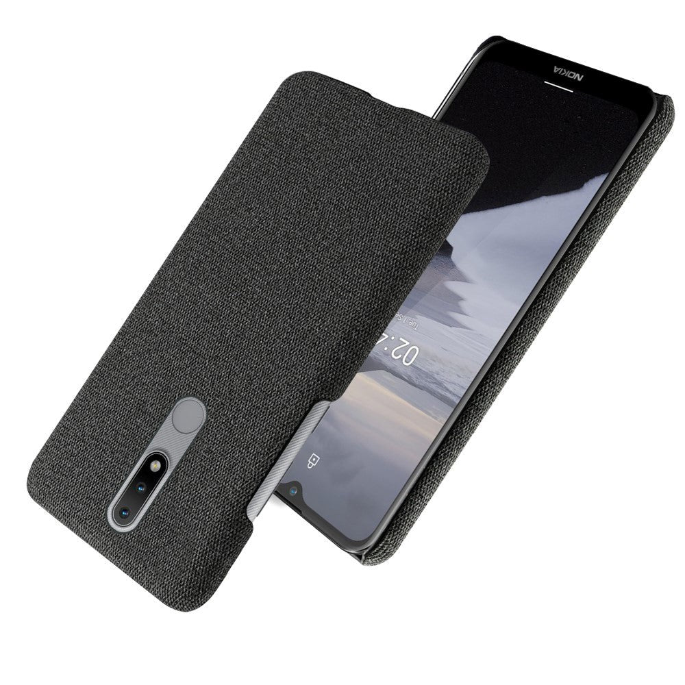 Nokia 2.4 Fabric Case - Black