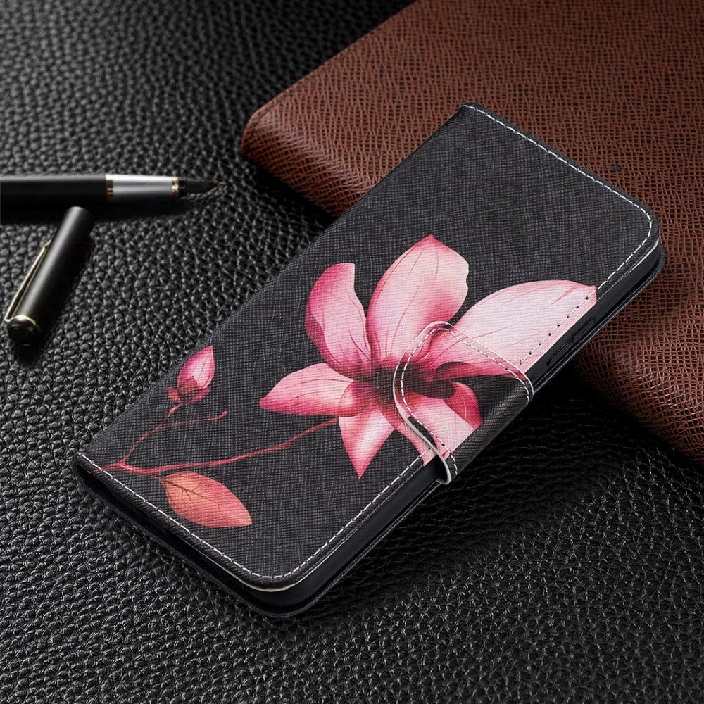 Nokia 3.4 Wallet Case - Lotus Flower