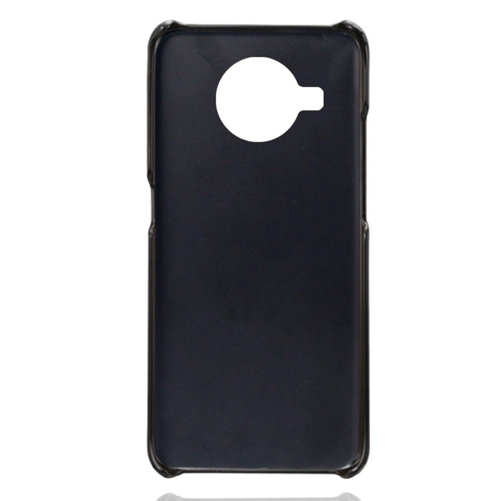 Nokia 1.4 Imitation Leather Case w. Card Holder - Black