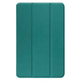 Nokia T20 Tri-fold Flip Case w. Sleep / Wake-up Function - Dark Green