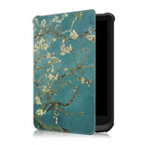 EIDERWOOD PocketBook Basic Lux 4 PU Leather Flip Case w. Sleep/ Wake-up Function - Flower Branches